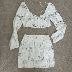 For love and lemons Natasha coverup set